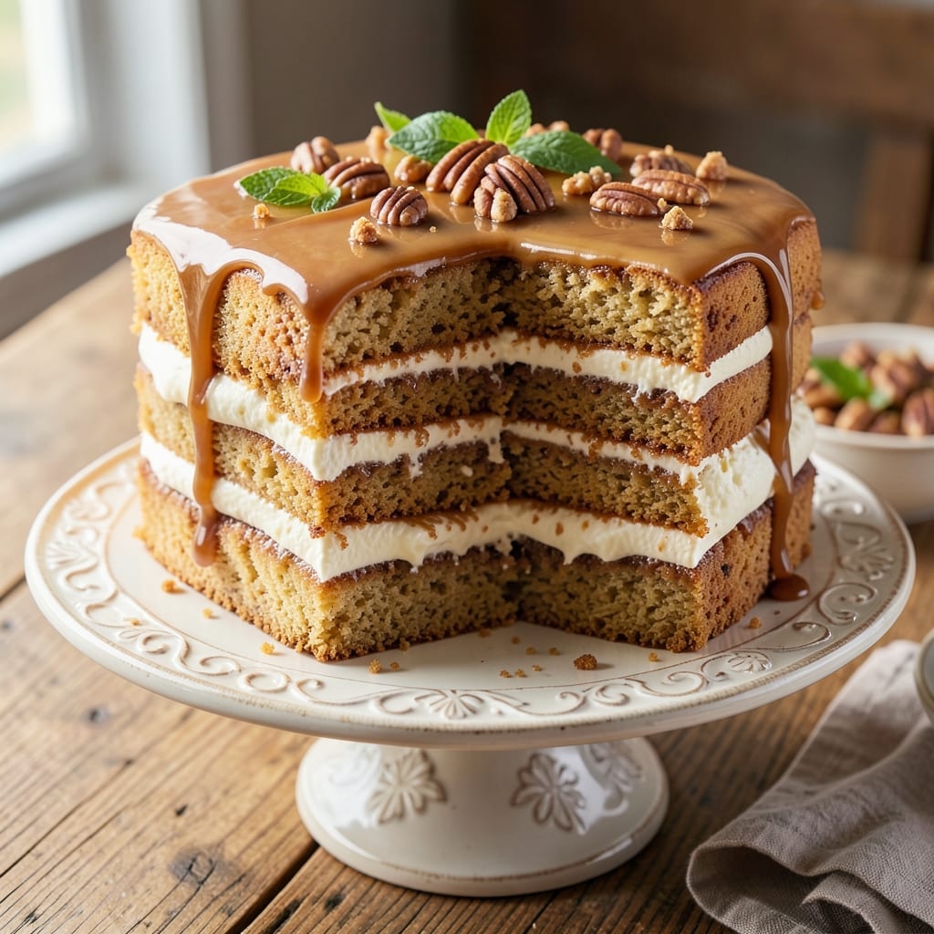 Almost Heaven Cake Recipe: Vanilla-Infused Layers with Buttery Crisp Edges