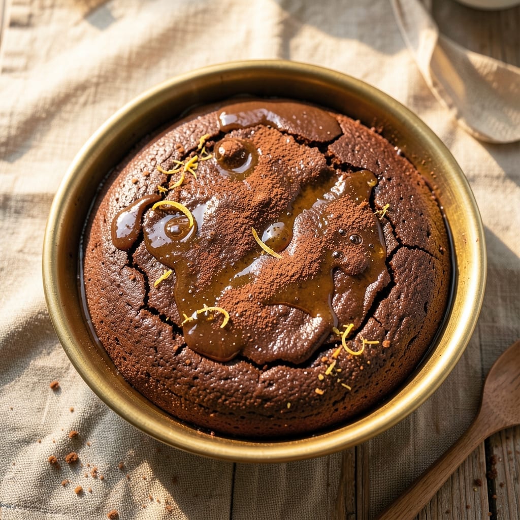 4 Ingredient Chocolate Cake Recipe: Single-Bowl Fudgy Magic in 25 Minutes