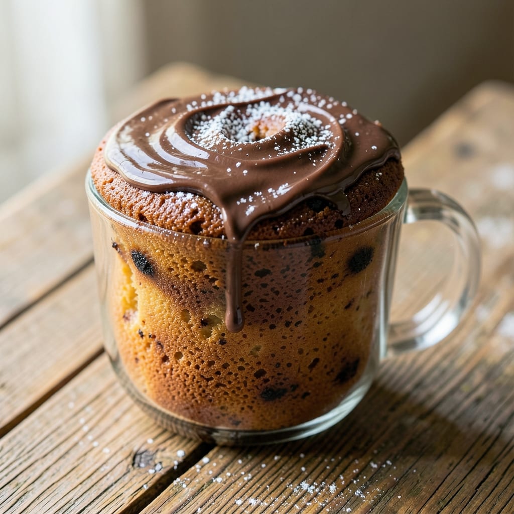 9-Inch Chocolate Mug Cake Recipe: Single-Serve Fondue-Ready Decadence