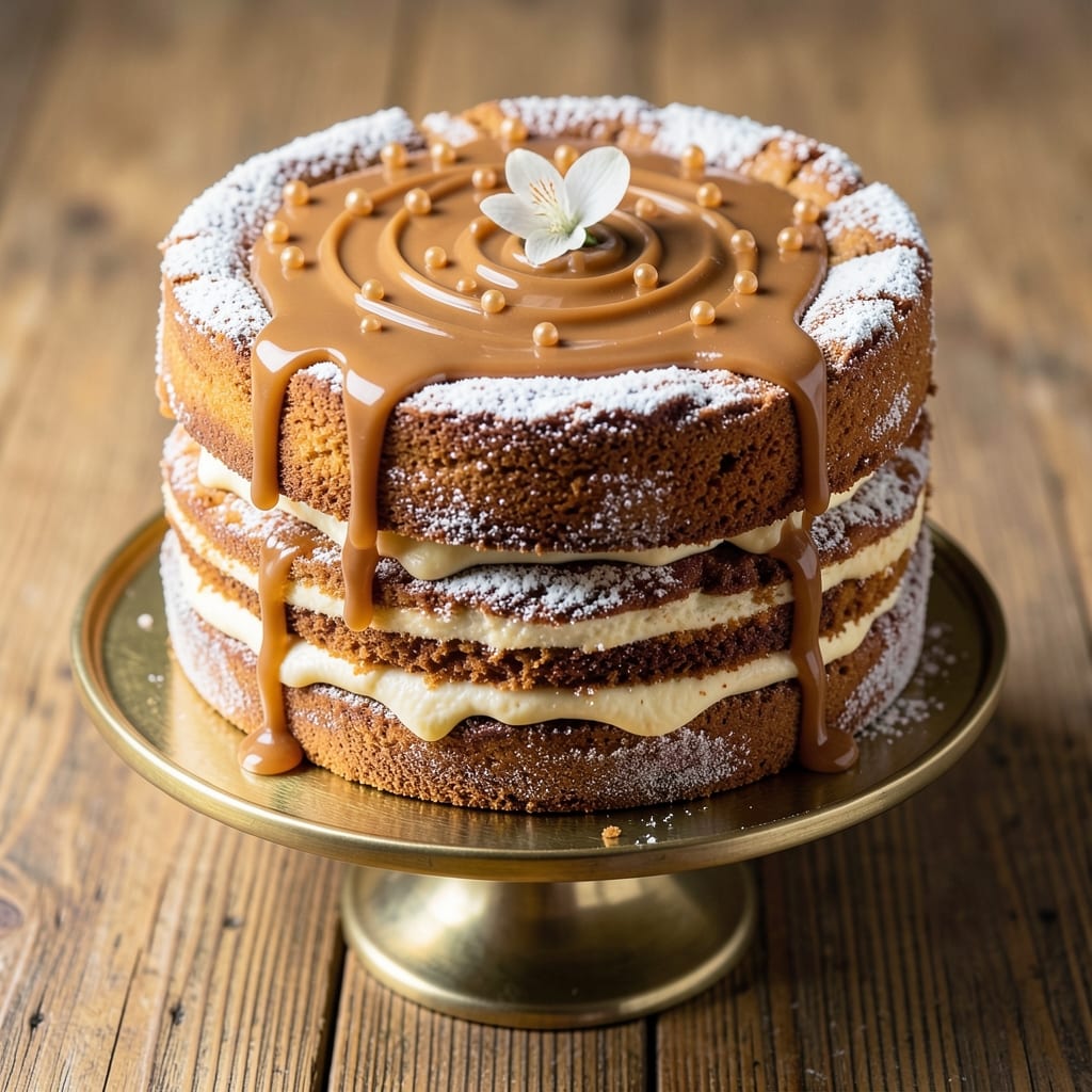 Amaretto Divine Cake Recipe: Boozy Almond Swirls With Silky Chocolate Glaze