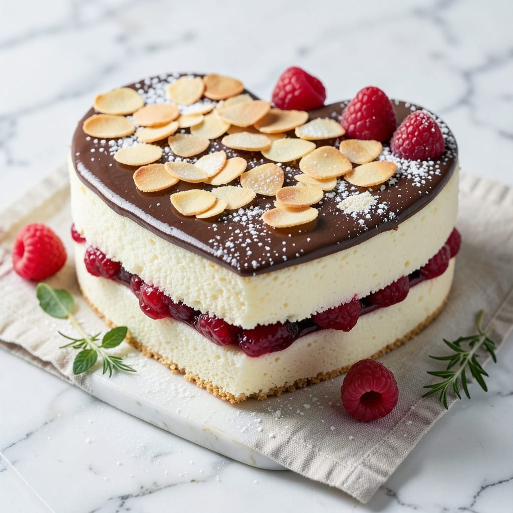 6-Inch Heart Cake Recipe: Romantic Fondant Bridges for Wobble-Free Elegance