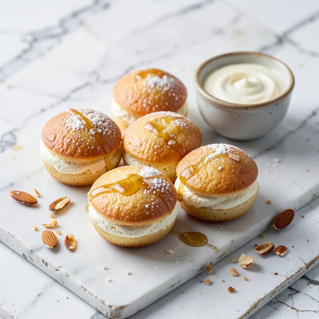 Almond Ricotta Tea Cakes Recipe: Nutty Vanilla Swirls With Golden Crust