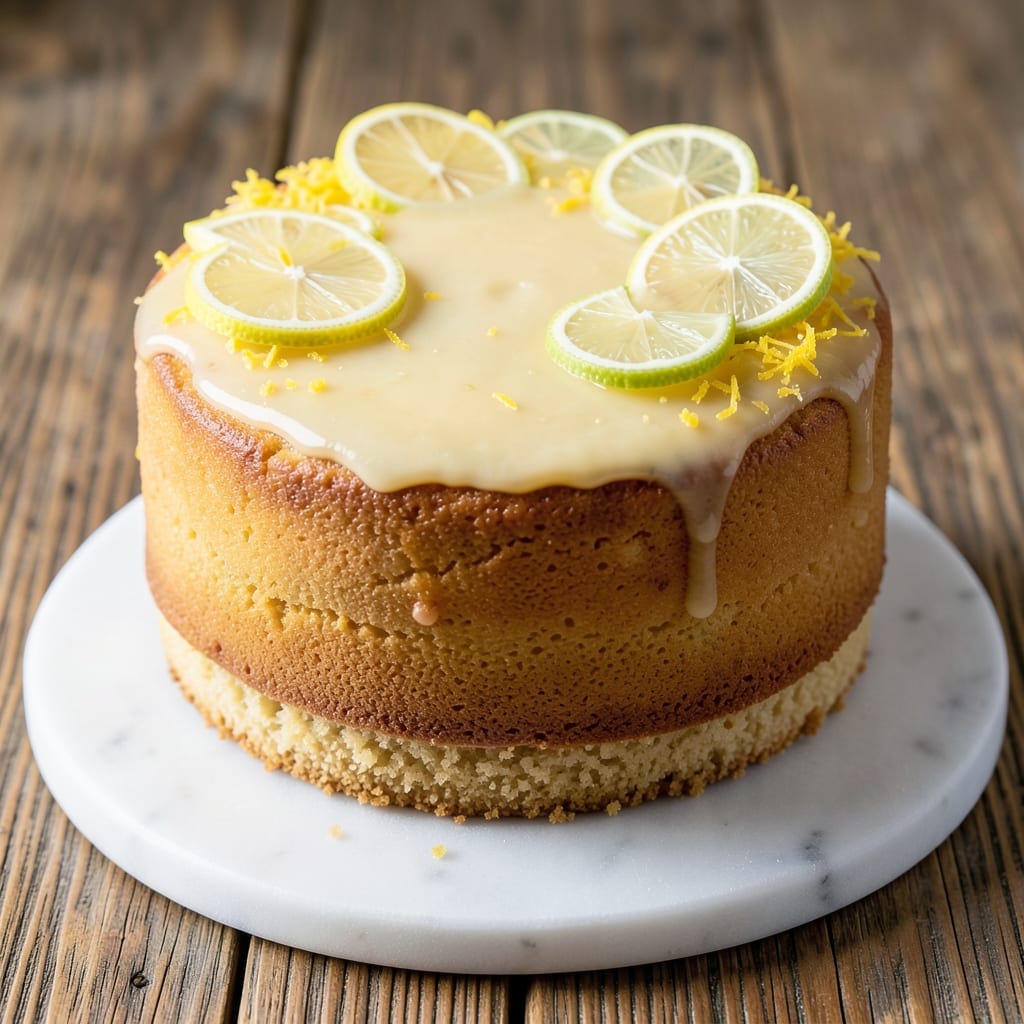 1 Layer Lemon Cake Recipe: Zesty Crisp-Top Magic in One Tin