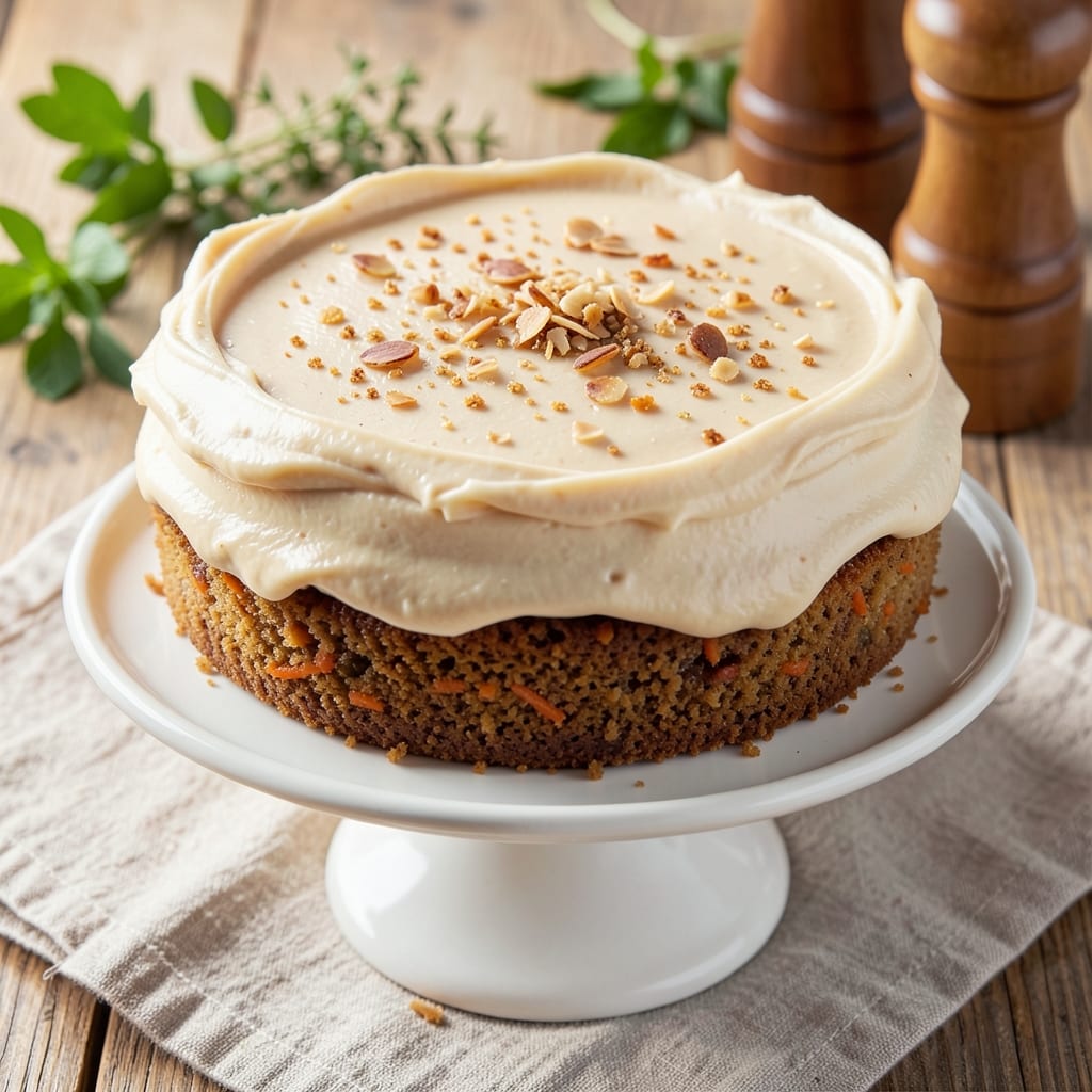 Almond Carrot Cake Recipe: Triple-Layered Moisture With Nutty Swirls