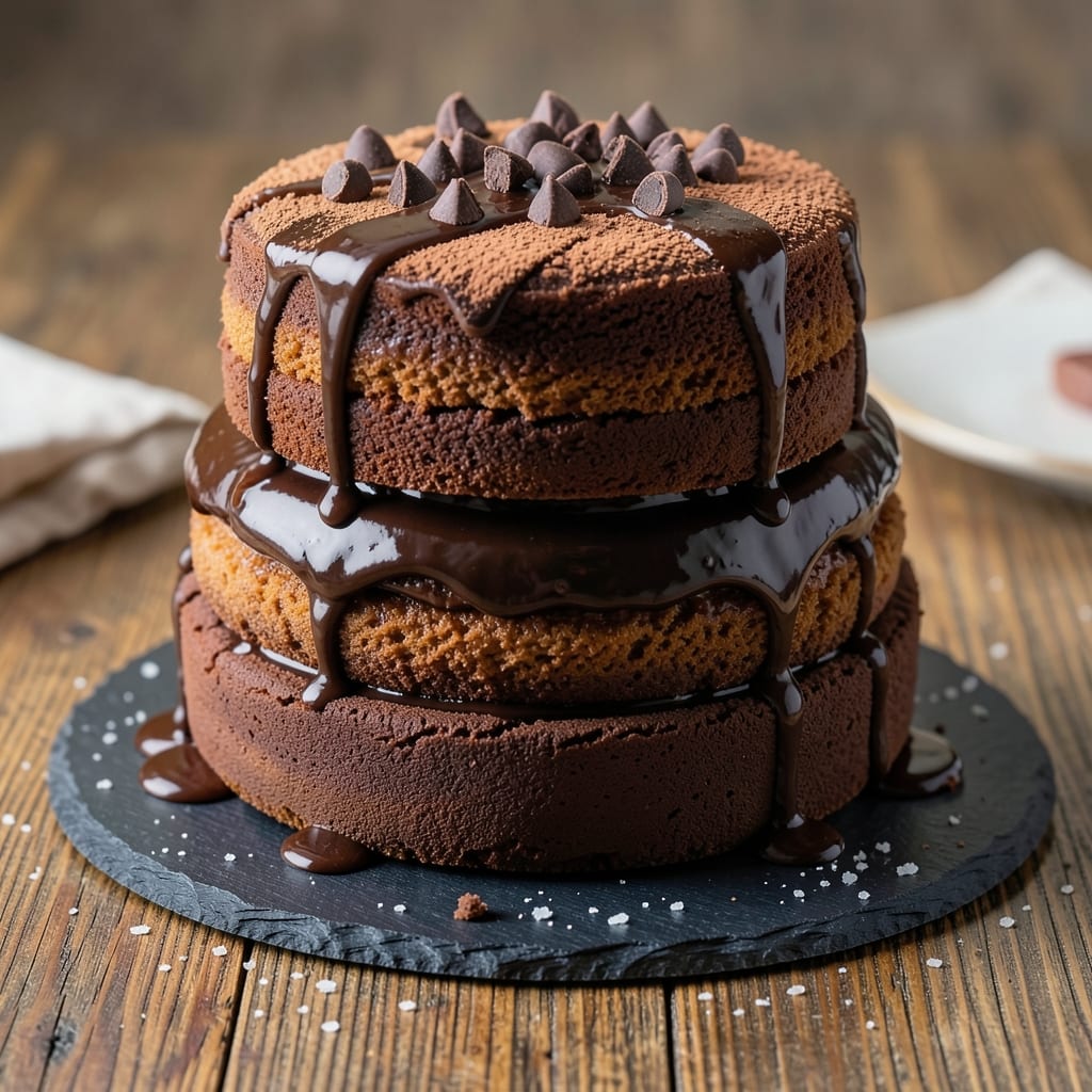 3 Layer Chocolate Cake Recipe From Scratch: Decadent Height With Edible Fondant Foundations