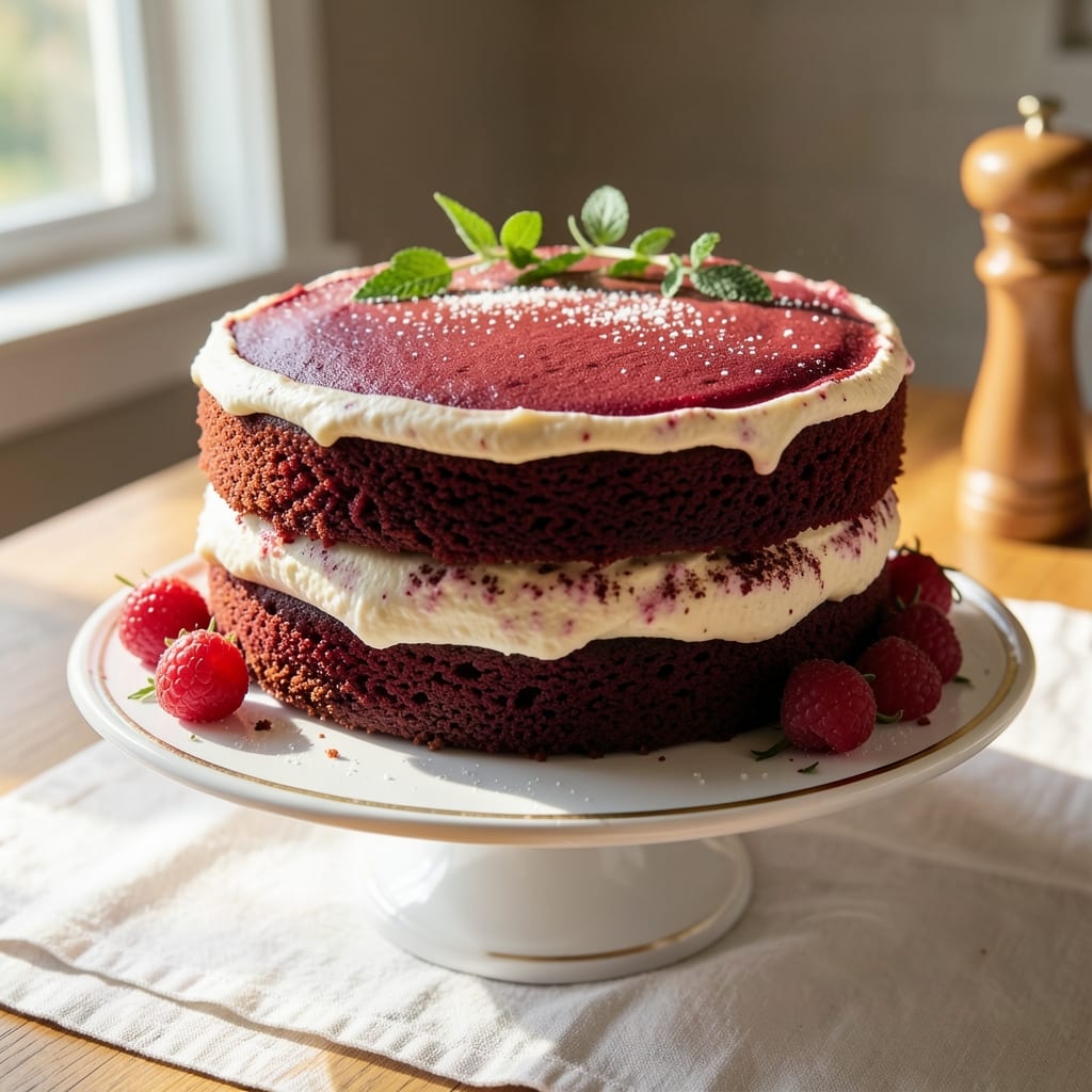 All-Natural Red Velvet Cake Recipe: Deep Chocolatey Moisture Without Food Coloring