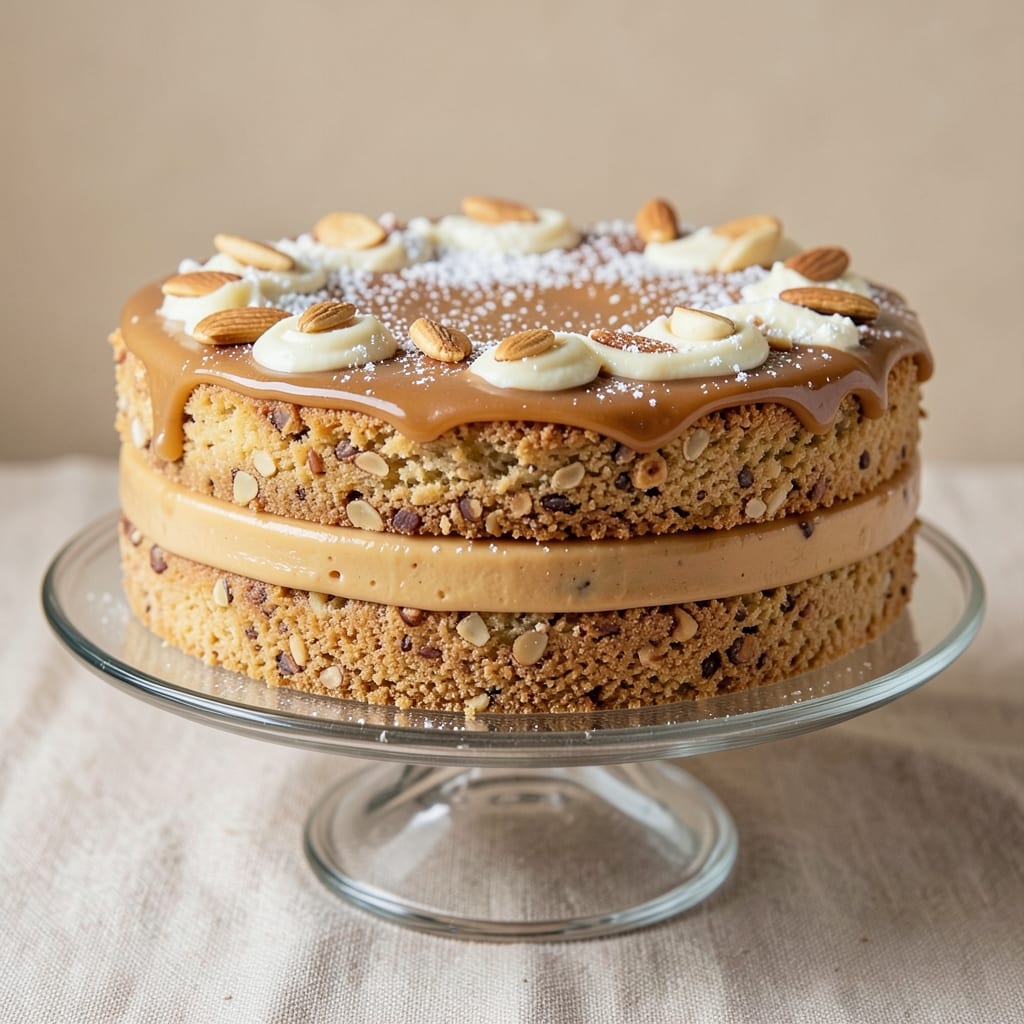 Almond Custard Cake Recipe: Vanilla-Infused Layers With Crispy Top