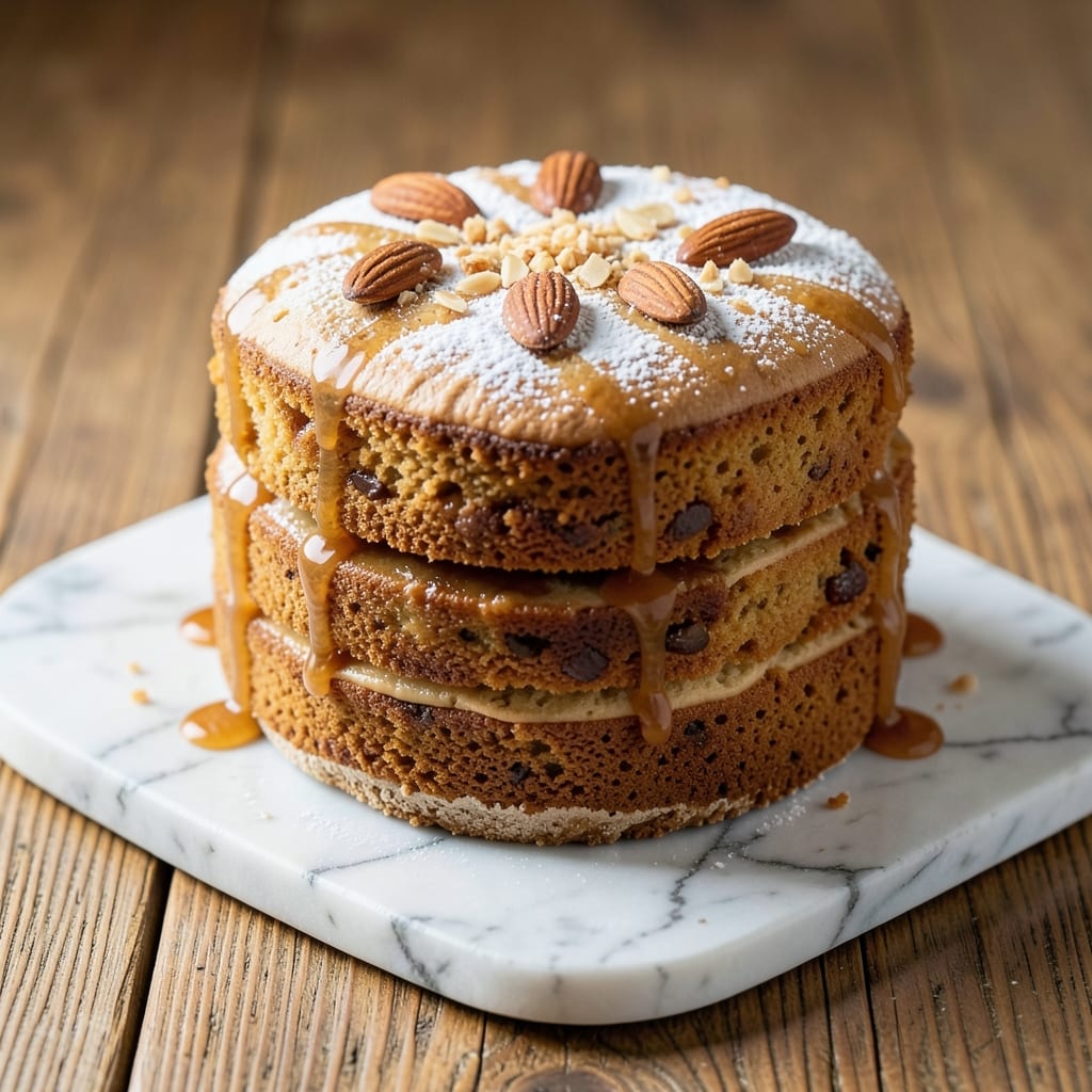 Almond Amaretto Pound Cake Recipe: Boozy Vanilla Swirls With Buttery Crispness