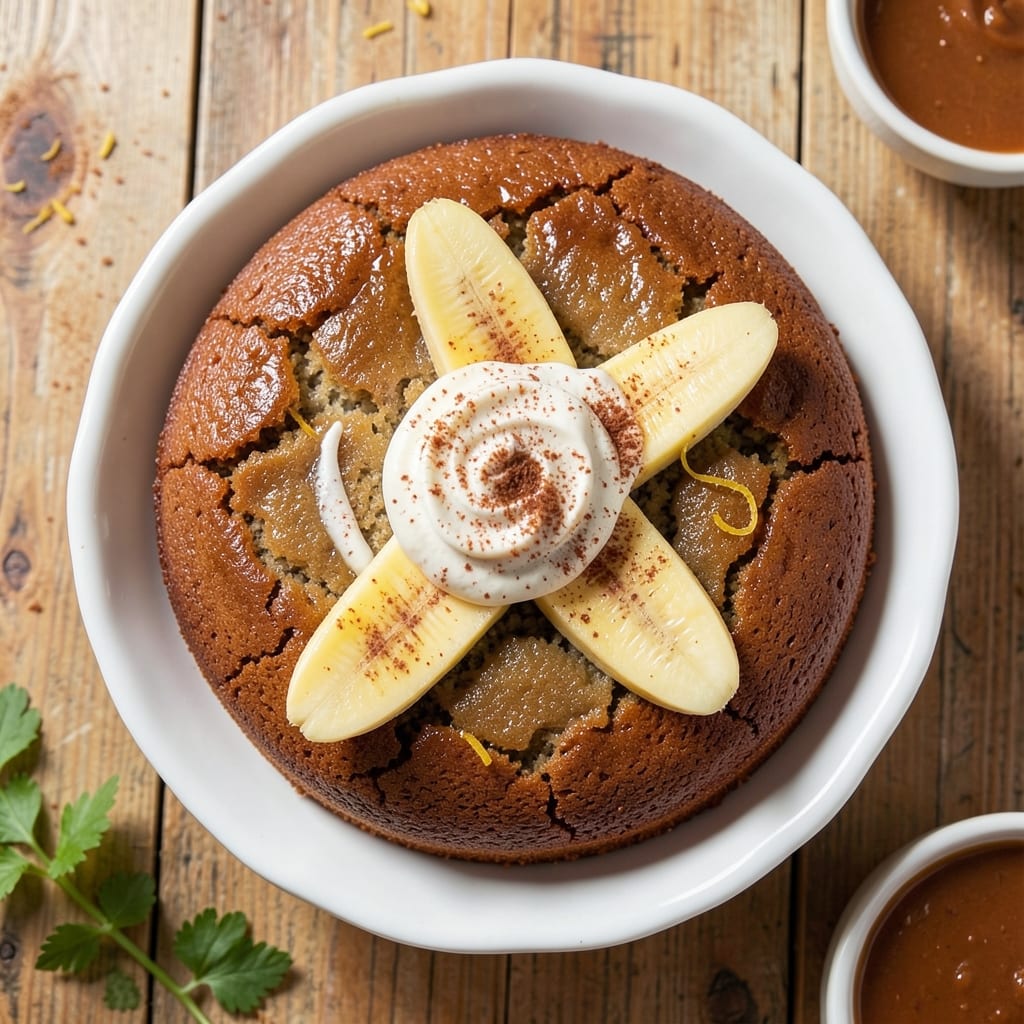 6-Inch Banana Cake Recipe: Single-Serve Indulgence With Crispy Top Trick