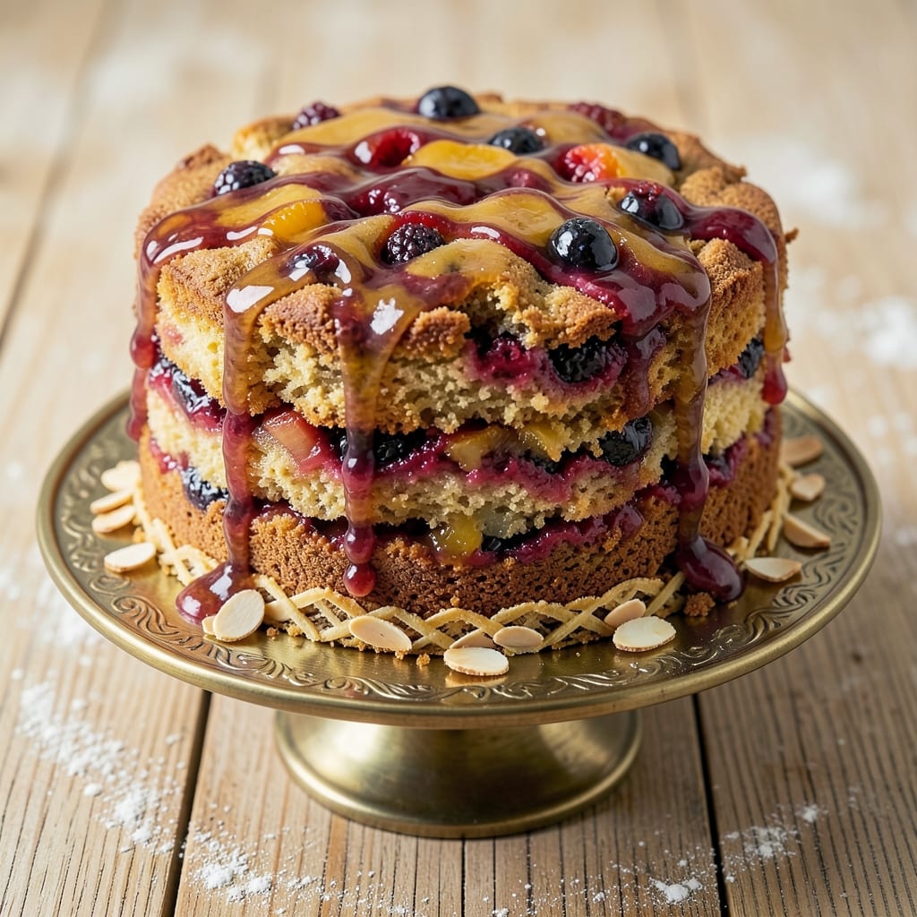 Alcohol-Free Fruit Cake Recipe: Moist Layers with Spiced Fruit Depth