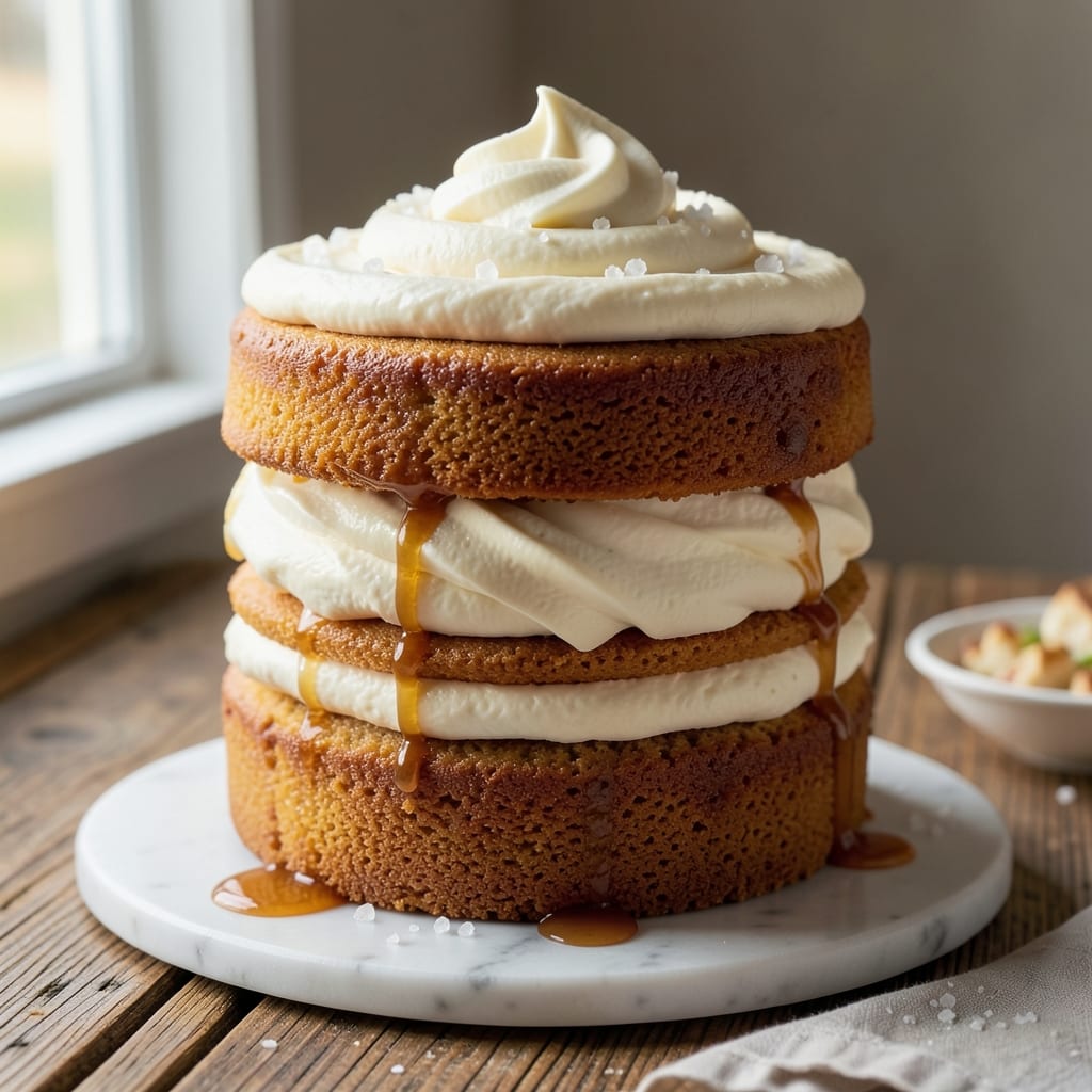 3 Layer Butter Cake Recipe: Stacked Height With Crispy Top Contrast