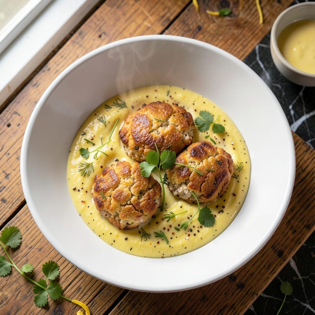 Alton Brown's Crab Cakes Recipe: Crispy Shells with Zesty Lemon Aioli