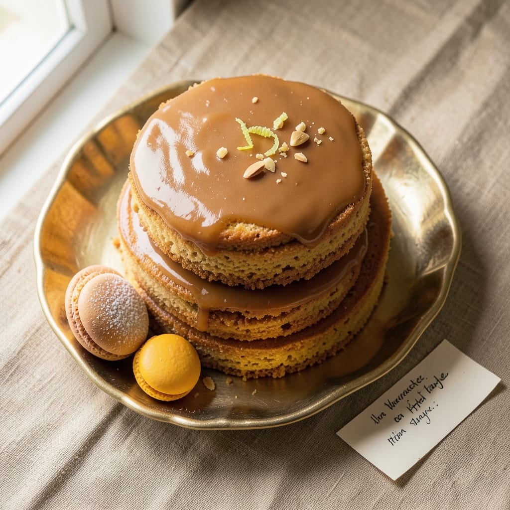 Amaretto Cake Recipe From Scratch: Nutty Liqueur Soaked Layers With Crisp Edges