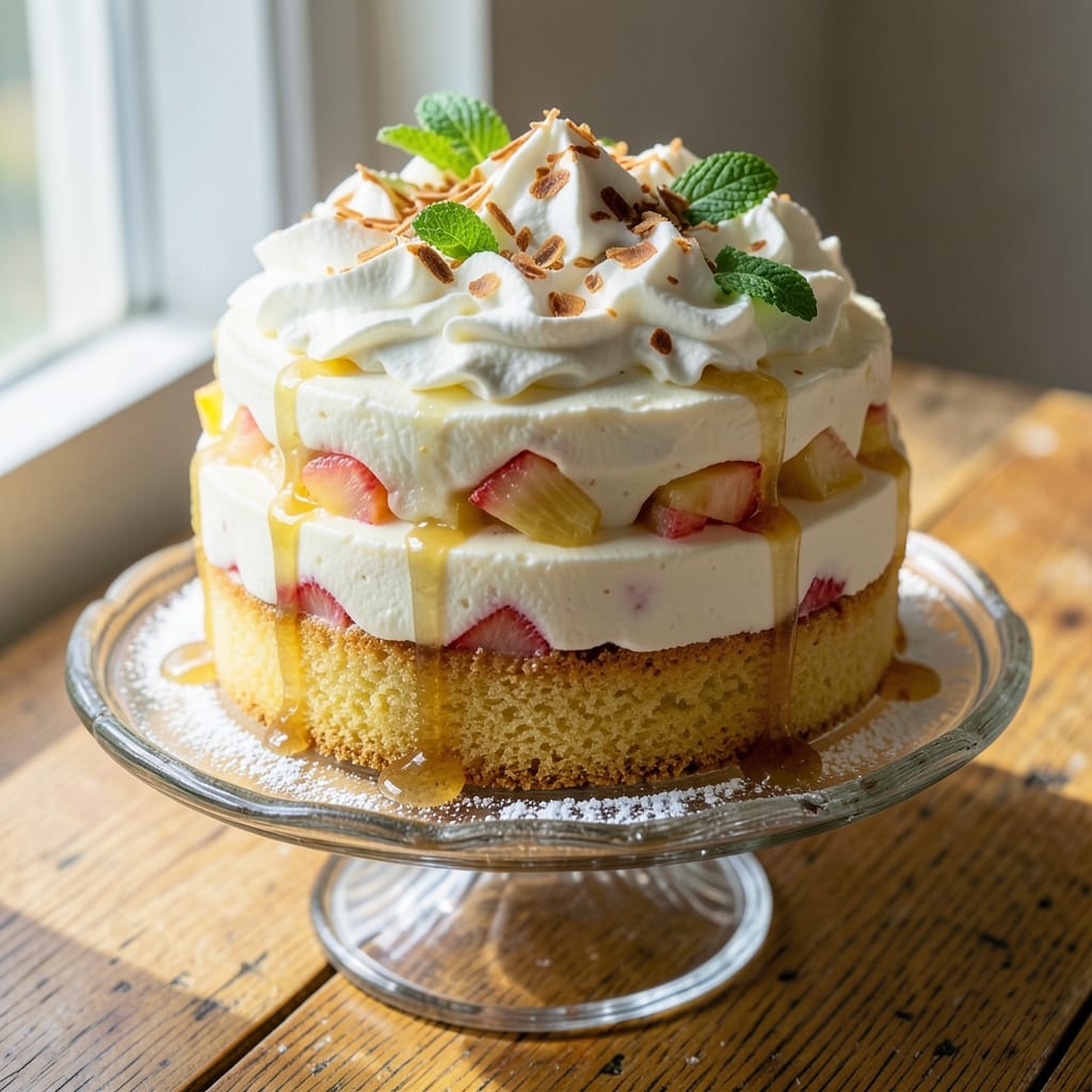 Ambrosia Pineapple Cake Recipe: Tropical Layers That Stay Fresh for Days
