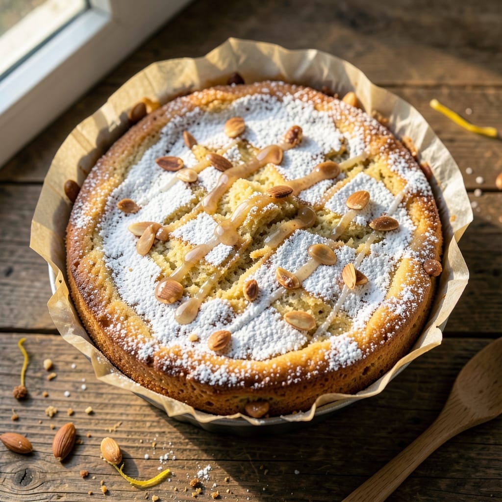 Almond Macaroon Cake Recipe: Marzipan-Layered Height With Crunchy Top