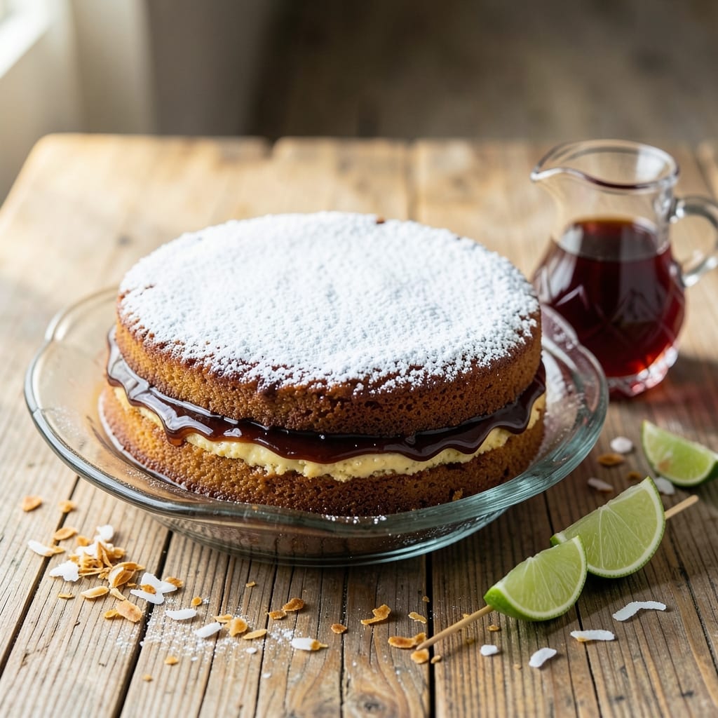 Almost Tortuga Rum Cake Recipe: Spiced Rum Soaked Layers With Caramelized Top