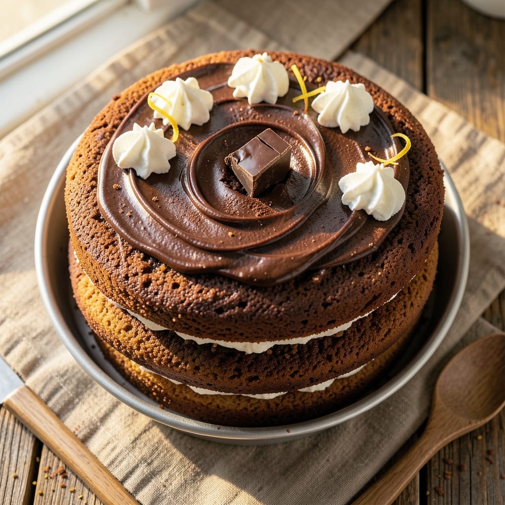 Alden Merrell's Chocolate Cake Recipe: Triple-Layered Decadence With Moist Centers