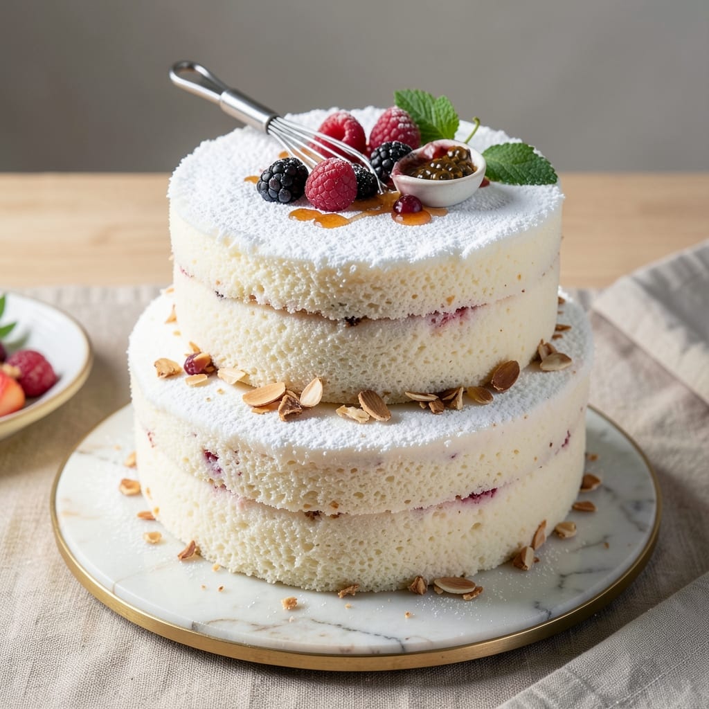Amazing Angel Food Cake Recipe: Light-as-Air Clouds With Whipped Top