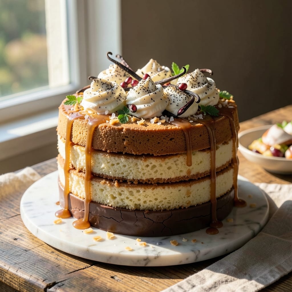 Alvin Zhou's 150-Hour Cake Recipe: Layered Magic With Vanilla Bean and Brown Butter