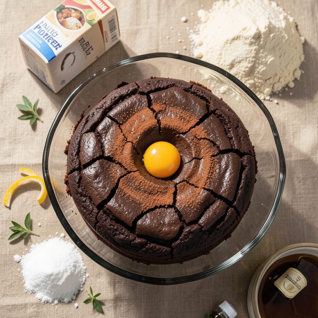 5-Ingredient Chocolate Cake Recipe: Rich Depth From Just Mixing and Baking