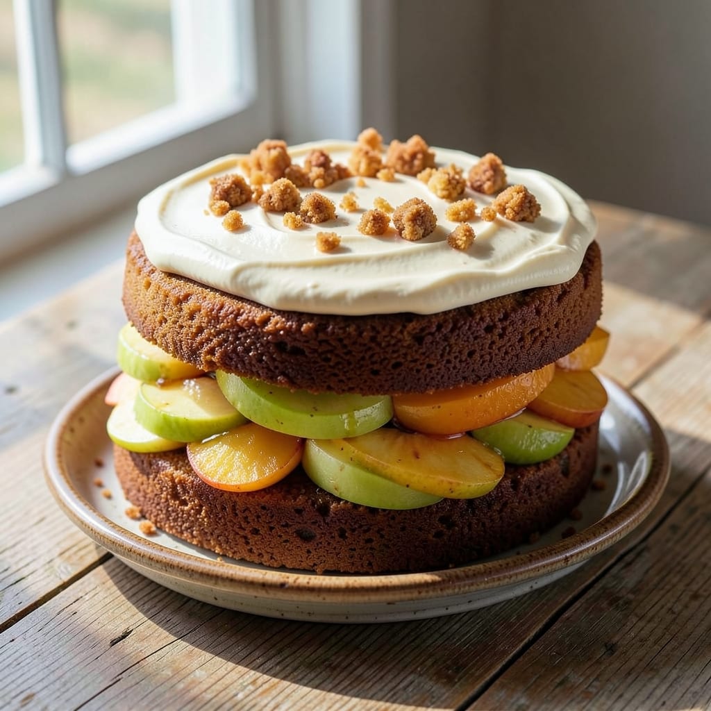 Alton Brown's Apple Cake Recipe: Spiced Moistness With Buttery Crust