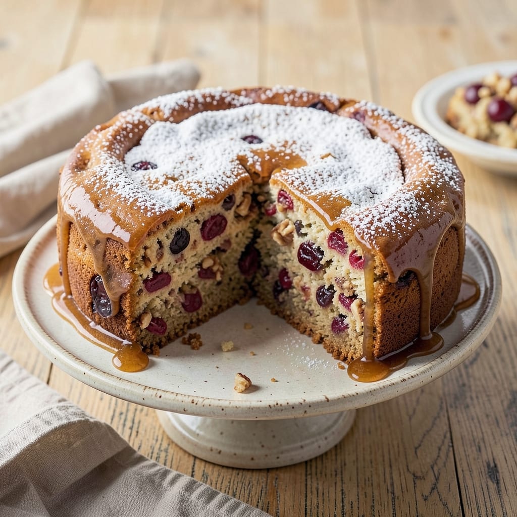 Alton Brown's Free-Range Fruit Cake Recipe: Spiced Rum Soak and Nutty Crunch