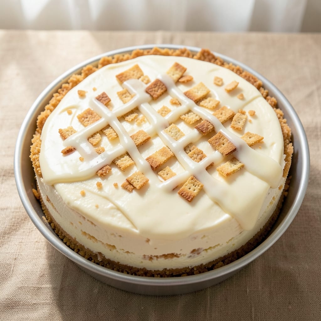 4 Cream Cheese Cheesecake Recipe: No-Bake Stability With Vanilla Bean Swirls