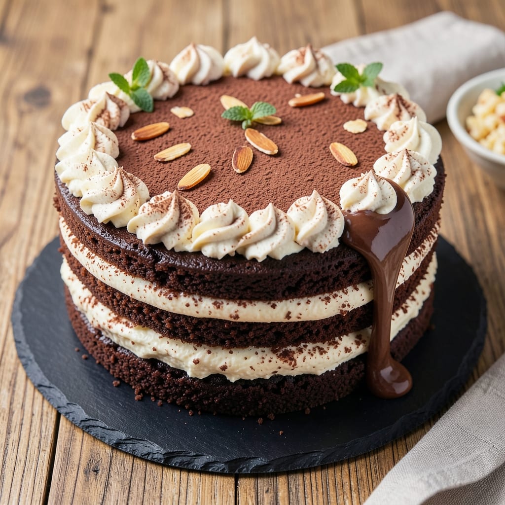 Almond Milk Chocolate Cake Recipe: Fudgy Depth With No Eggs Needed