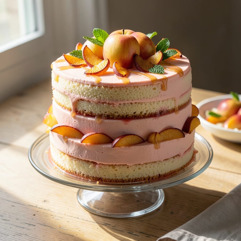 Amazing Peach Cake Recipe: Layers of Juicy Fruit and Buttery Crispness