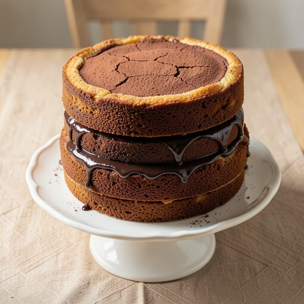 5 Egg Chocolate Sponge Cake Recipe: Ultra-Moist Layers With Crispy Top Magic