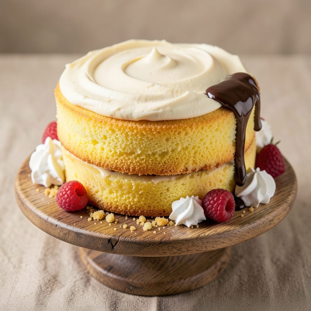 Amazing Yellow Cake Recipe: Moist Crumb and Vanilla Swirl Harmony