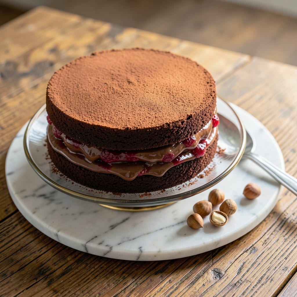 All-In-One Chocolate Cake Recipe: Moist Layers and Fudgy Frosting in One Bowl