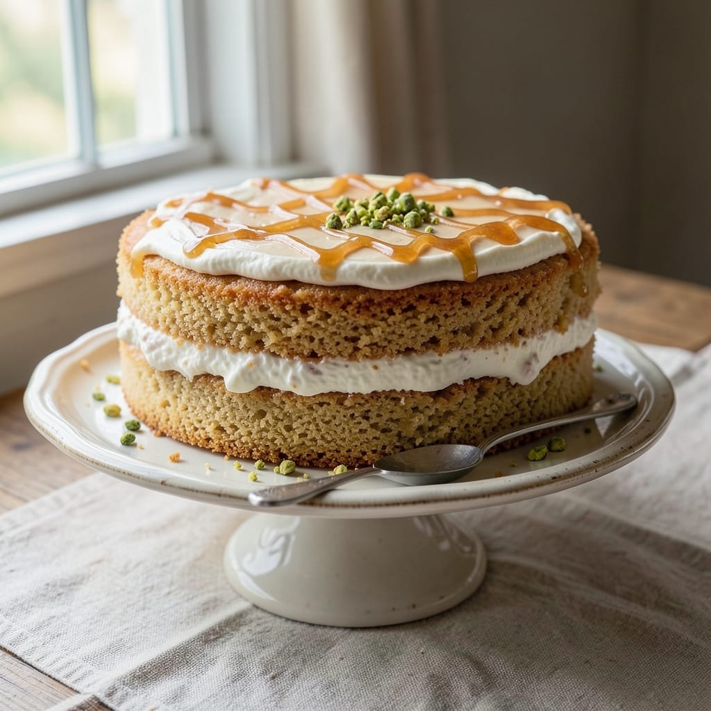 Almond Semolina Cake Recipe: Nutty Crunch Meets Silky Moisture