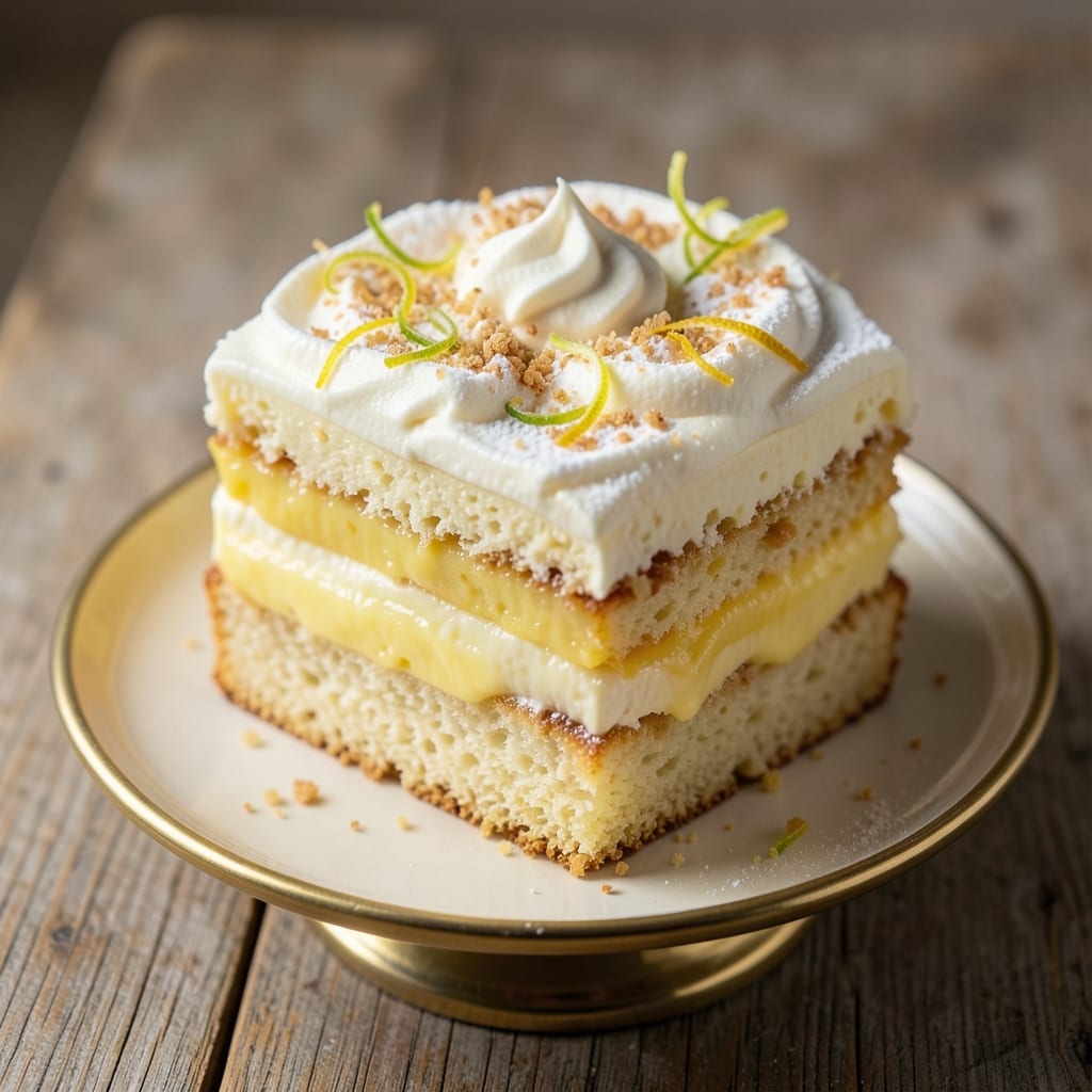 Jamie Oliver's Amalfi Lemon Cake Recipe: Zesty Citrus Layers with Buttery Crunch
