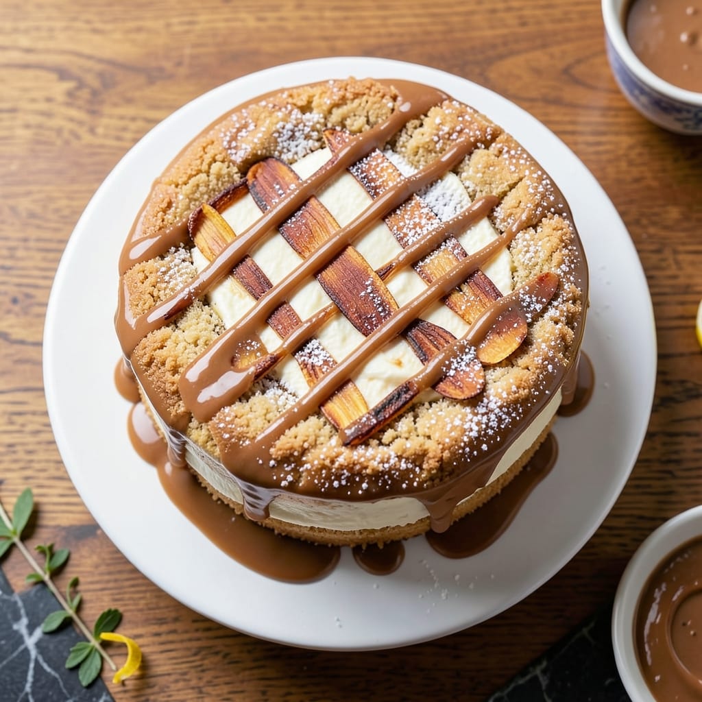 Almond Cream Cheese Cake Recipe: Nutty Swirls and Velvety Layers