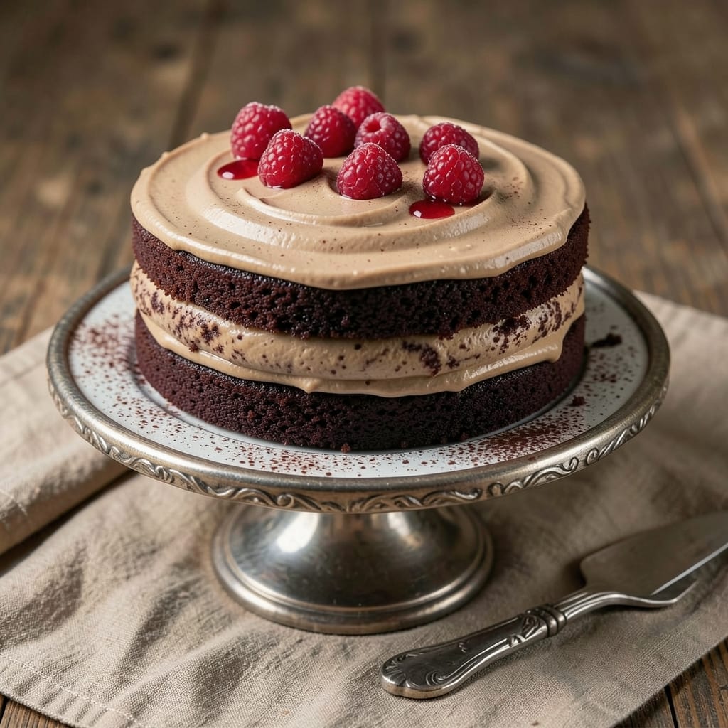 Alton Brown's Devil's Food Cake Recipe: Fudgy Layers with Airy Secret
