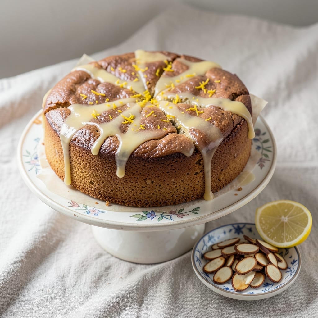 Nigella Lawson's Almond Cake Recipe: Three-Layer Swirl Magic