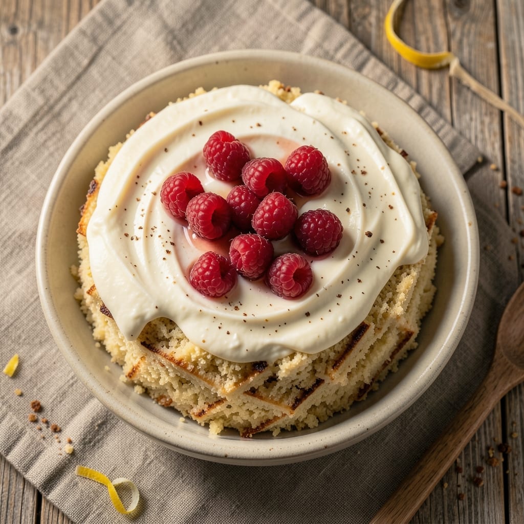 Almond Flour Yogurt Cake Recipe: Light Yet Dense With Vanilla Swirl Magic
