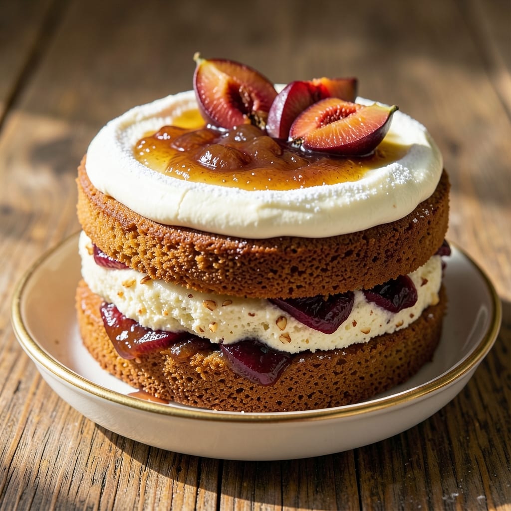 Almond Flour Plum Cake Recipe: Nutty Crunch Meets Juicy Fruit Magic