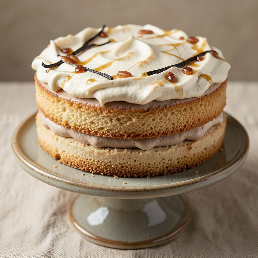 Almond Genoise Cake Recipe: Light-as-Air Layers with Vanilla-Almond Swirl