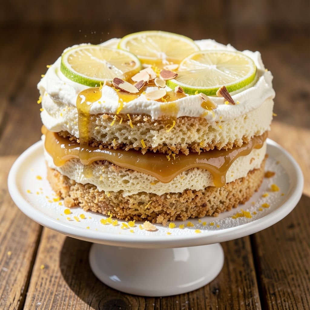 Amalfi Coast Lemon Cake Recipe: Zesty Citrus Layers with Almond-Infused Magic