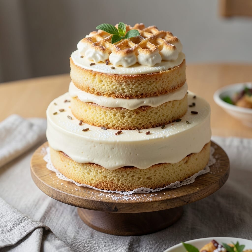 Ambassador Cake Recipe: Celery-Dill Cream Cheese Layers Without Mayo