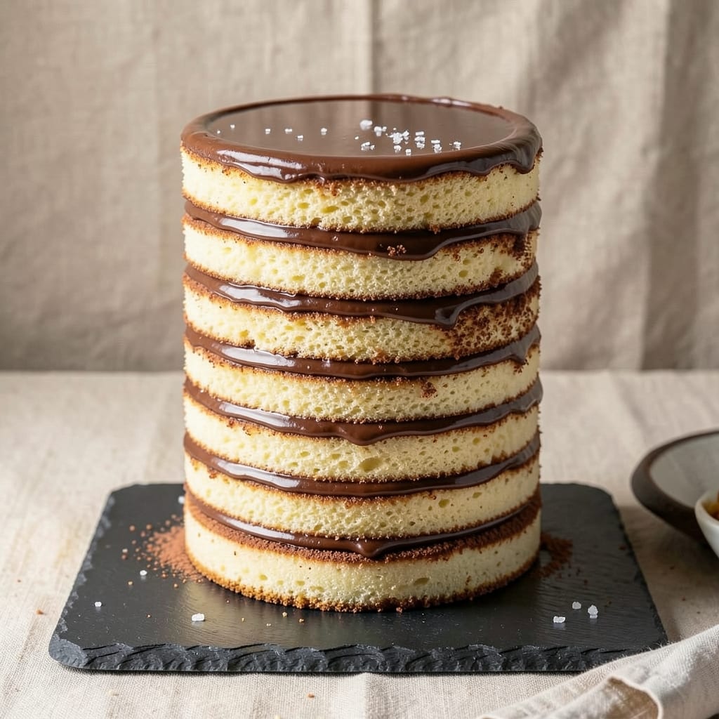 24 Layer Bruce Cake Recipe: Precision Fondant Bridges for Wobble-Free Height