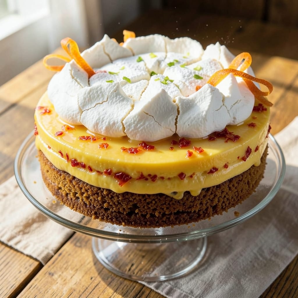 Amalfi Cake Recipe: Citrus-Infused Layers with Almond Crunch