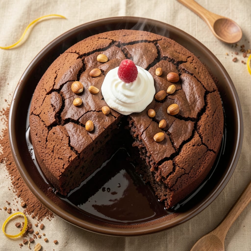 One-Pan Chocolate Cake Recipe: Rich Fudgy Core With Crispy Top Magic