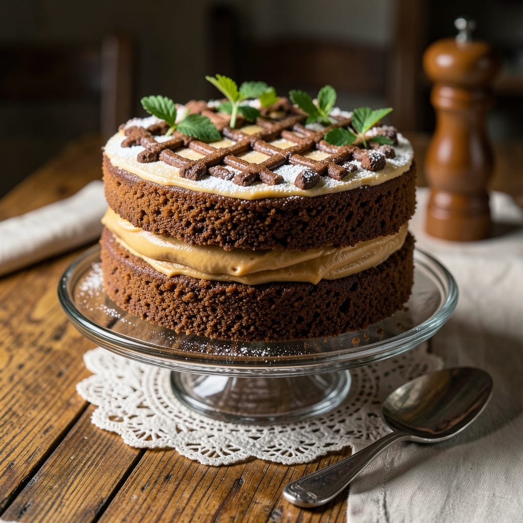 1930 Cookie Butter Cake Recipe: Vintage Spice Swirls and Ultra-Moist Layers